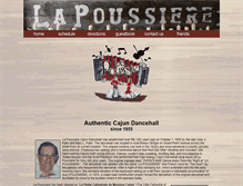 Tablet Screenshot of lapoussiere.com